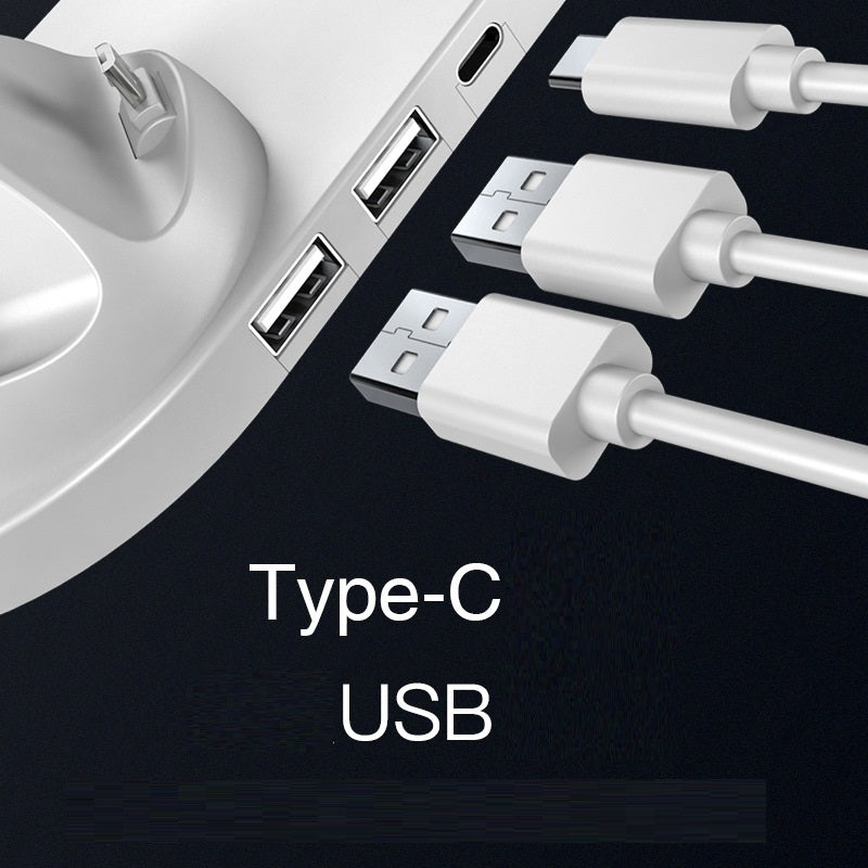 Fast&Wireless Charger For Phone With Charging Pad For Watch and Dock for AirPods 6 In 1 Charging Dock Station