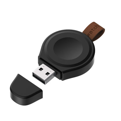 Wireless Charger For Apple Watch - Leather Look Stripe