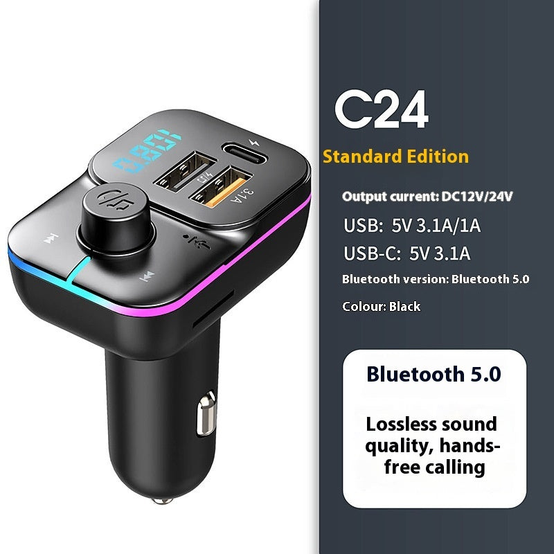 Car Bluetooth Transmitter - MP3 Player