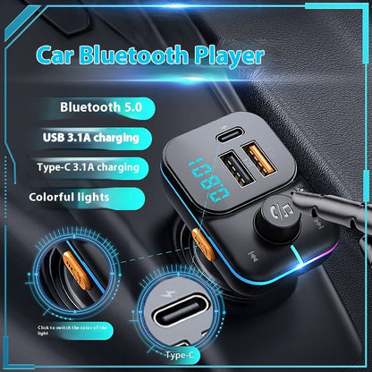Car Bluetooth Transmitter - MP3 Player
