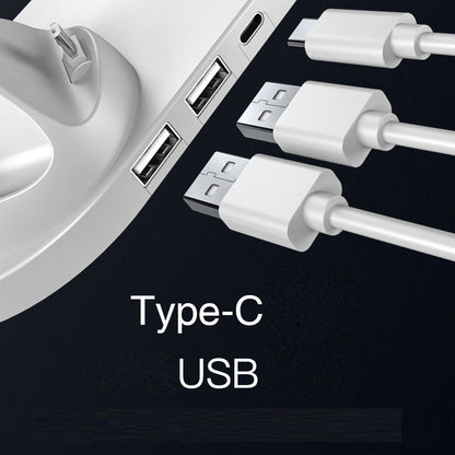 Fast&Wireless Charger For Phone With Charging Pad For Watch and Dock for AirPods 6 In 1 Charging Dock Station