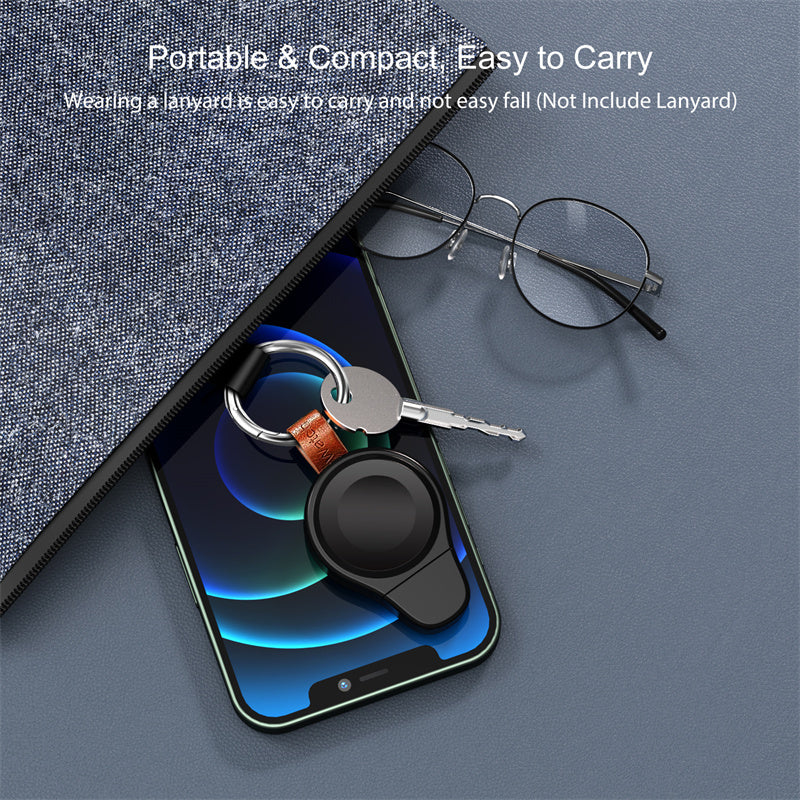 Wireless Charger For Apple Watch - Leather Look Stripe