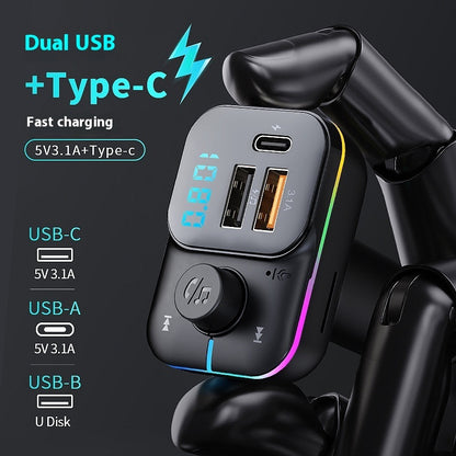 Car Bluetooth Transmitter - MP3 Player