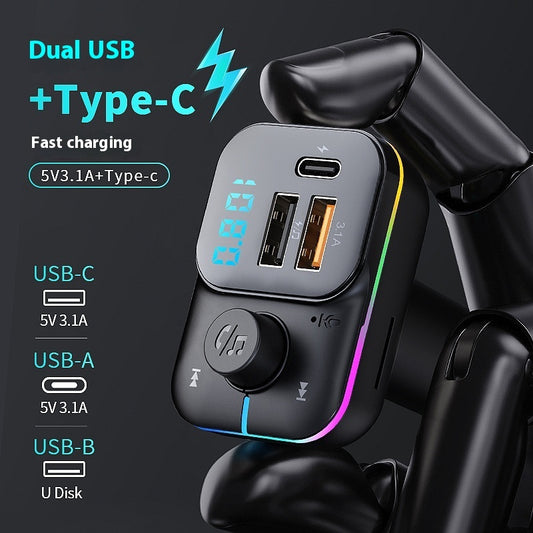 Car Bluetooth Transmitter - MP3 Player