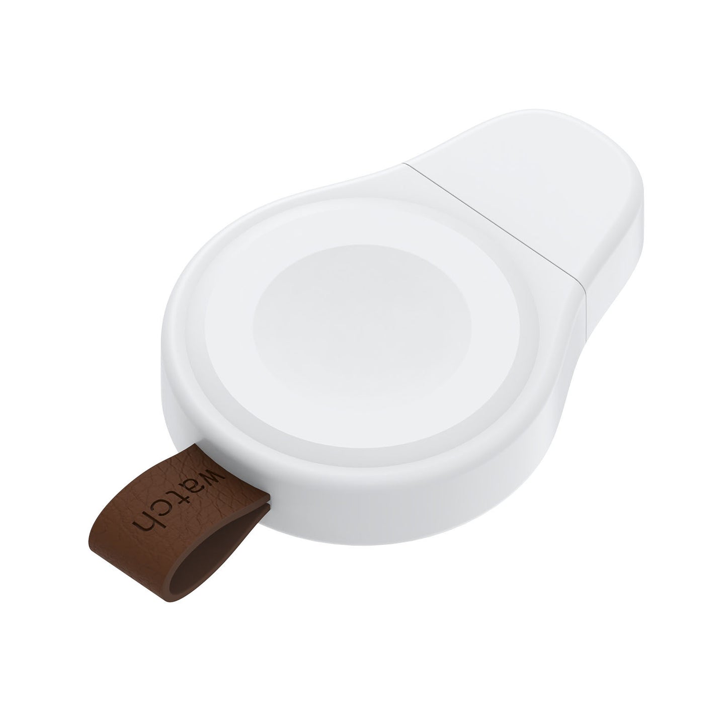 Wireless Charger For Apple Watch - Leather Look Stripe
